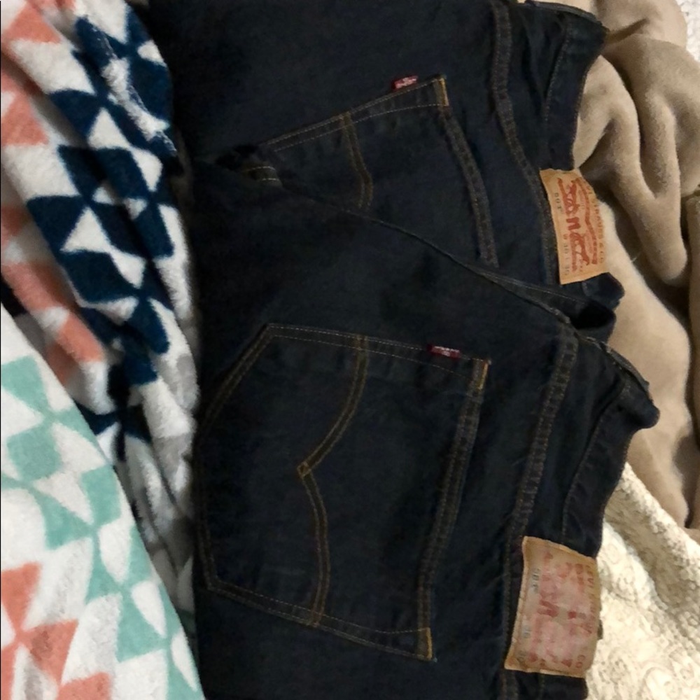 2 pairs of men’s Levi’s for 50.00